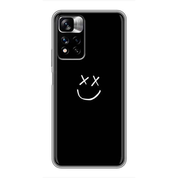 Чехол с принтом «Смайл» для Xiaomi Redmi Note 11 Pro Plus