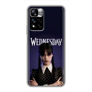 Чехлы Венсдей на Xiaomi Redmi Note 11 Pro Plus Уэнсдей (AlphaPrint) (Wednesday)