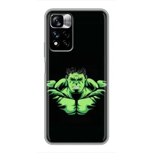 Чехол с принтом «Зелёный Халк» для Xiaomi Redmi Note 11 Pro Plus