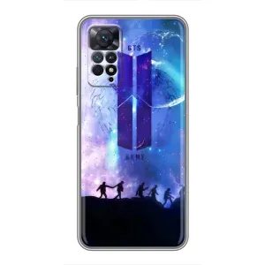 Чохол з принтом «Army BTS» для Xiaomi Redmi Note 11 Pro