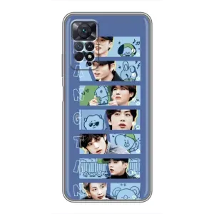 Чохол з принтом «Bangtan» для Xiaomi Redmi Note 11 Pro