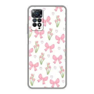 Чохол з бантиками на Xiaomi Redmi Note 11 Pro (Банти і квіти)