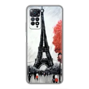 Чохол Ейфелева Вежа Xiaomi Redmi Note 11 Pro - (AlphaPrint) (Вежа в Парижі)