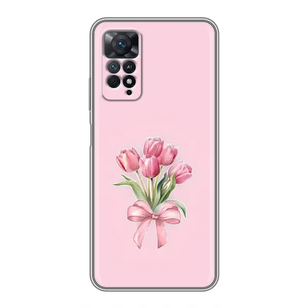 Чехол с принтом «Букет цветов» для Xiaomi Redmi Note 11 Pro
