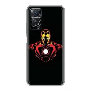 Чехол с принтом «Человек железный» для Xiaomi Redmi Note 11 Pro