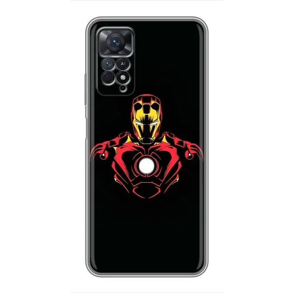 Чехол с принтом «Человек железный» для Xiaomi Redmi Note 11 Pro