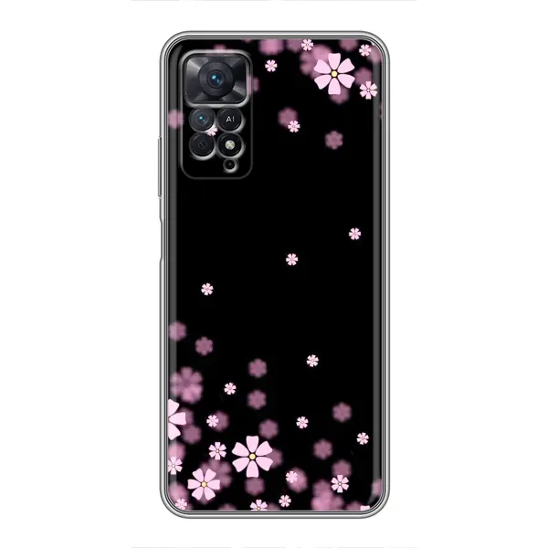 Чехол с принтом «Цветочки маленькие» для Xiaomi Redmi Note 11 Pro Чехол с принтом «Цветочки маленькие» для Xiaomi Redmi Note 11 Pro
