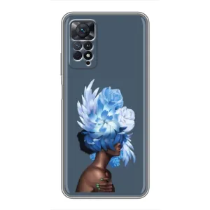 Чехлы (ART) Цветы на Xiaomi Redmi Note 11 Pro (VPrint) (Цветы на голове)
