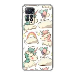 Чохол для Xiaomi Redmi Note 11 Pro - (Єдинорожки - Новинки) (AlphaPrint) (Єдиноріжки)
