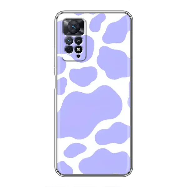 Чехол с принтом «Фиолетова Буренка» для Xiaomi Redmi Note 11 Pro