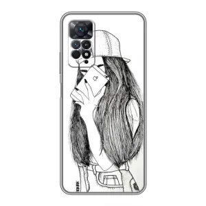 Чохол з принтом «Фото дівчини» для Xiaomi Redmi Note 11 Pro