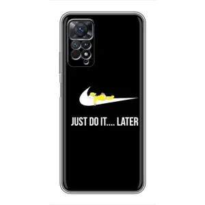 Чjхол з Сімпсонами для Xiaomi Redmi Note 11 Pro (VPrint) (Гомер Later)