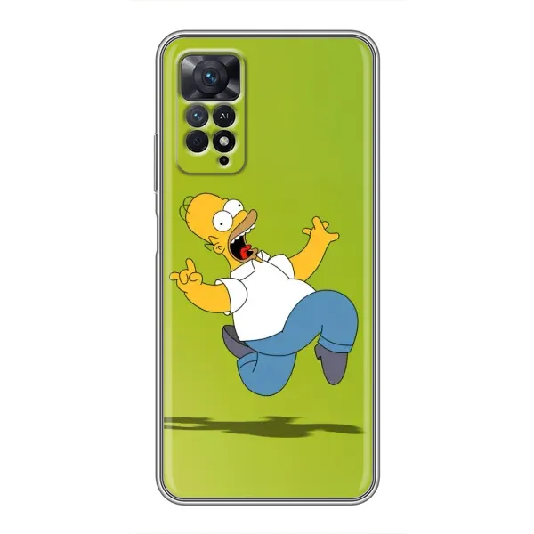 Чехол с принтом «Гомер Симпсон» для Xiaomi Redmi Note 11 Pro