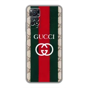 Чехлы ГУЧЧИ для Сяоми Редми Ноут 11 Про (AlphaPrint) (Gucci дизайн)