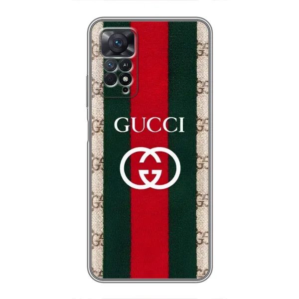 Чохол з принтом «Gucci дизайн» для Xiaomi Redmi Note 11 Pro
