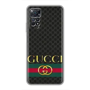 Чехлы ГУЧЧИ для Сяоми Редми Ноут 11 Про (AlphaPrint) (Gucci оригинал)