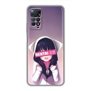 Чохол з принтом «Hentai chan» для Xiaomi Redmi Note 11 Pro