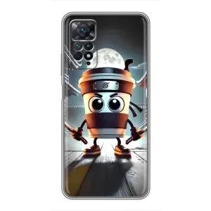 Чохол з мемом Тралалело тралала на Xiaomi Redmi Note 11 Pro (Капучіно асасіно)