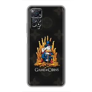 Чехлы для Xiaomi Redmi Note 11 Pro - Скрудж МакДак Louis Vuitton (PREMIUMPrint) (Король денег)