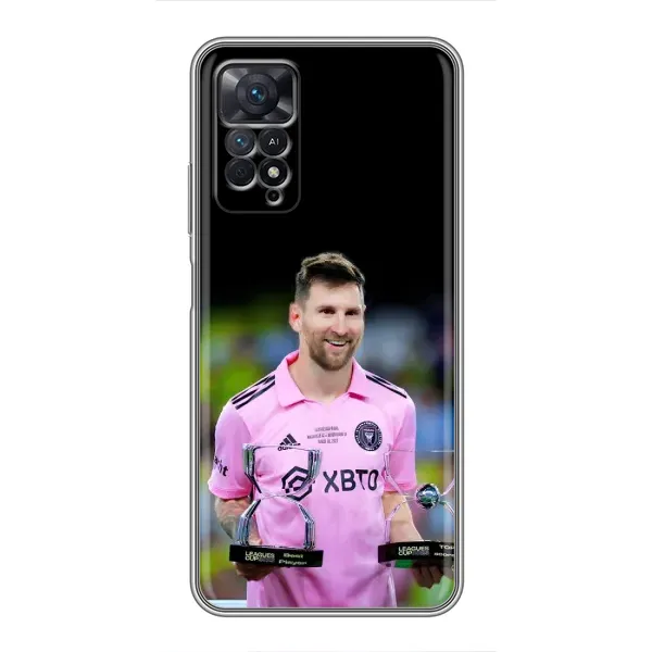 Чохол з принтом «Кубки Мессі» для Xiaomi Redmi Note 11 Pro