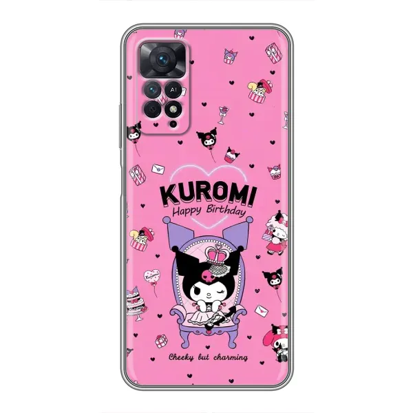 Чехол с принтом «KUROMI» для Xiaomi Redmi Note 11 Pro