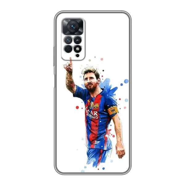 Чохол з принтом «Лео Мессі» для Xiaomi Redmi Note 11 Pro