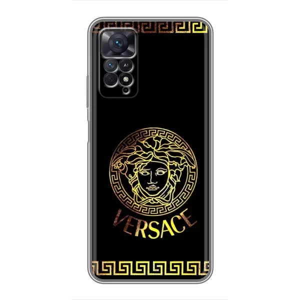 Чехол с принтом «Logo Versace» для Xiaomi Redmi Note 11 Pro