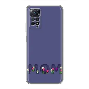 Чохол з принтом «Мама в квітах» для Xiaomi Redmi Note 11 Pro