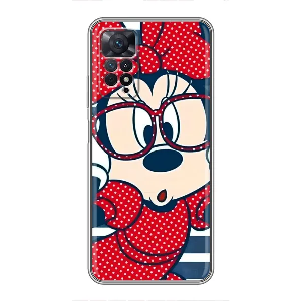 Чохол з принтом «Маус в окулярах» для Xiaomi Redmi Note 11 Pro
