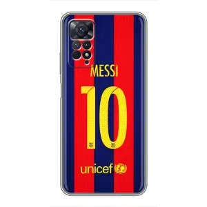 Чохли Мессі для Xiaomi Redmi Note 11 Pro (AlphaPrint) (Messi Barca 10)