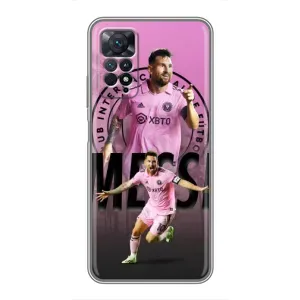 Чохли для Xiaomi Redmi Note 11 Pro - Лео Мессі Маямі (Messi Miami)