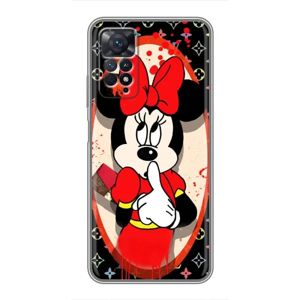 Чехол с принтом «Минни Маус ЛВ» для Xiaomi Redmi Note 11 Pro Чехол с принтом «Минни Маус ЛВ» для Xiaomi Redmi Note 11 Pro