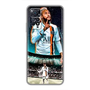 Чохол Неймар для Xiaomi Redmi Note 11 Pro (AlphaPrint) (Неймар ПСЖ)