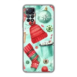 Новорічні Чохли для Xiaomi Redmi Note 11 Pro (VPrint) (Одяг НР)