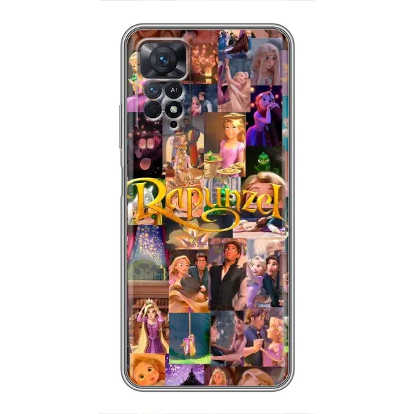 Чохол з принтом «Колаж Рапунцель» для Xiaomi Redmi Note 11 Pro