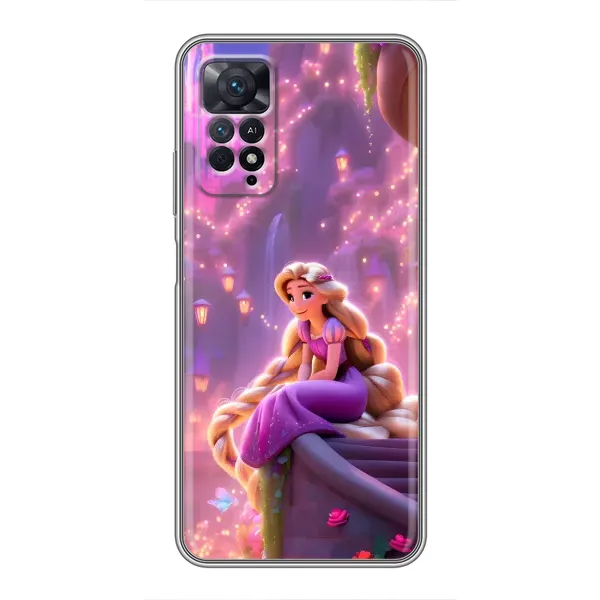 Чохол з принтом «Рапунцель у замку» для Xiaomi Redmi Note 11 Pro