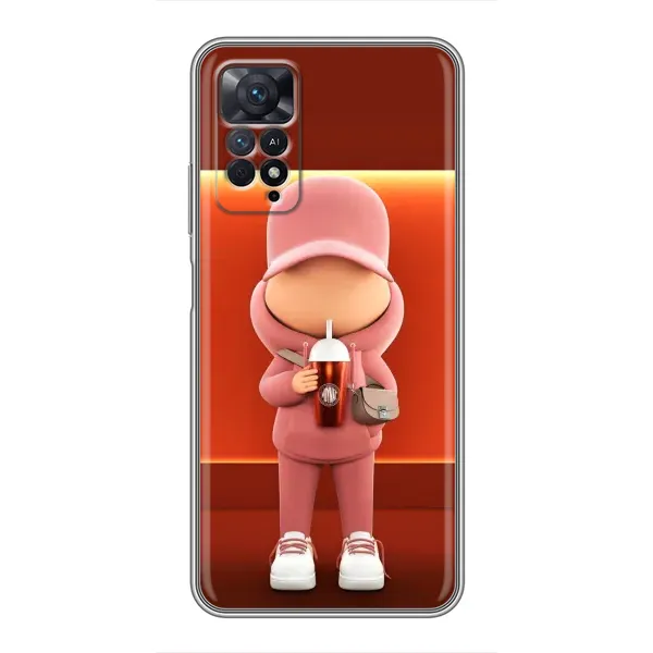 Чохол з принтом «З Кавою» для Xiaomi Redmi Note 11 Pro