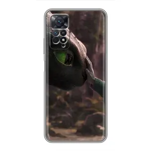 Чохол як приборкати дракона на Xiaomi Redmi Note 11 Pro (Сцена з драконом)