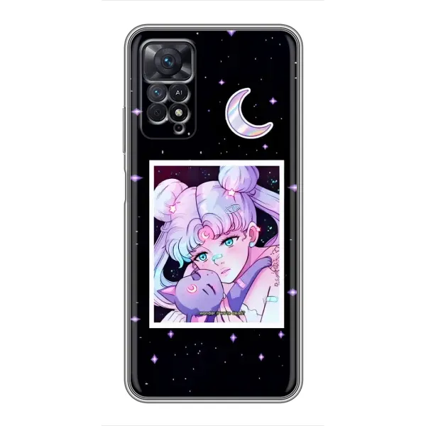 Чохол з принтом «Сейлор Мун» для Xiaomi Redmi Note 11 Pro