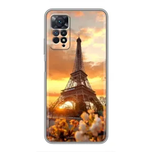 Чохол Ейфелева Вежа Xiaomi Redmi Note 11 Pro - (AlphaPrint) (Сонячня вежа)