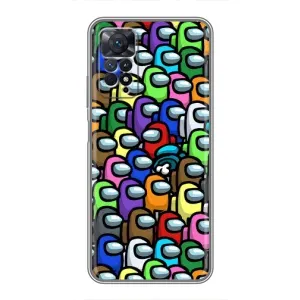 Чехол Амонг Ас для Xiaomi Redmi Note 11 Pro (AlphaPrint) (Убит)