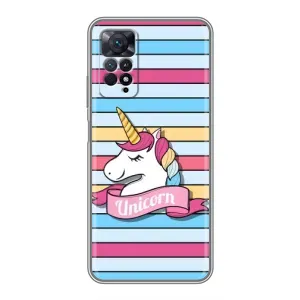 Чохол для Xiaomi Redmi Note 11 Pro - (Єдинорожки - Новинки) (AlphaPrint) (Unicorn)