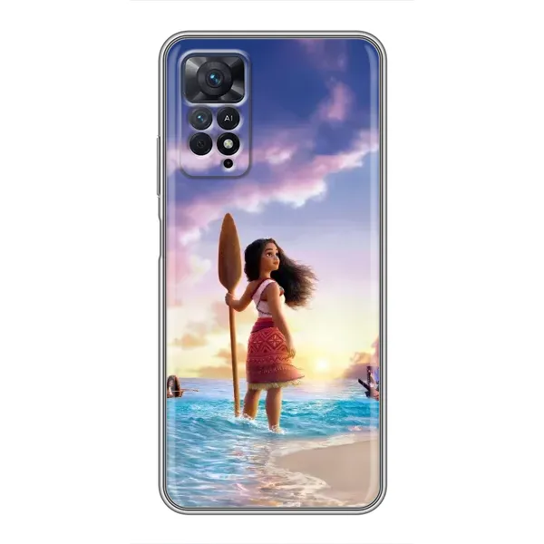 Чохол з принтом «Моана з веслом» для Xiaomi Redmi Note 11 Pro