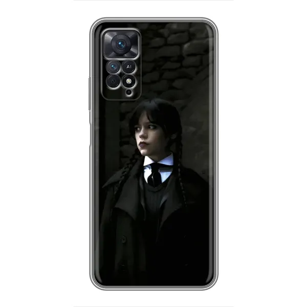 Чехол с принтом «Темный стиль Уэнздей» для Xiaomi Redmi Note 11 Pro