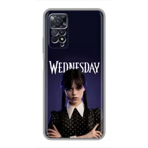 Чохли Венсдей на Xiaomi Redmi Note 11 Pro Уенсдей (AlphaPrint) (Wednesday)