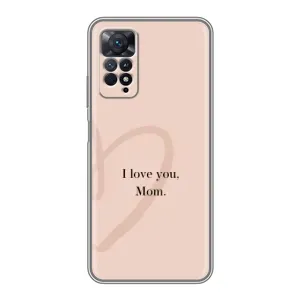 Чохол з принтом «Серце мамі» для Xiaomi Redmi Note 11 Pro