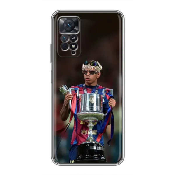 Чохол з принтом «Ямаль з кубком» для Xiaomi Redmi Note 11 Pro