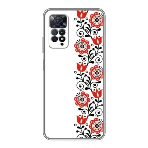 Чохол для Патріота України Xiaomi Redmi Note 11 Pro - (AlphaPrint) (Яскрава вишиванка)