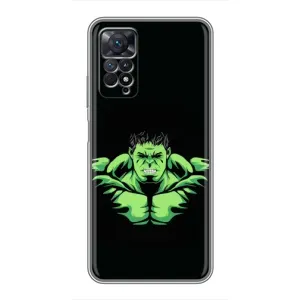 Чехол с принтом «Зелёный Халк» для Xiaomi Redmi Note 11 Pro