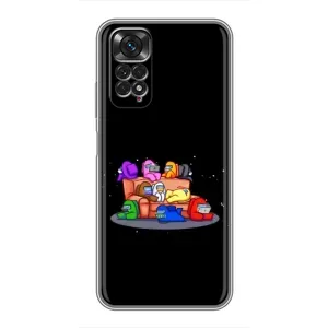 Чехол Амонг Ас для Xiaomi Redmi Note 11 / 11s (AlphaPrint) (Амонг-ас)